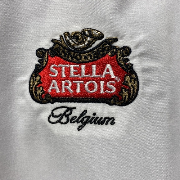 Stella Artois Belgium Long Sleeve Button Up Dress Shirt 2XL - Picture 3 of 10